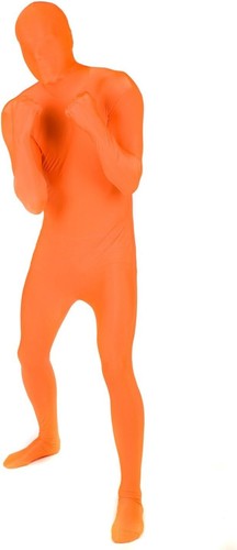 Adult orange morphsuit - morphsuit, men`s