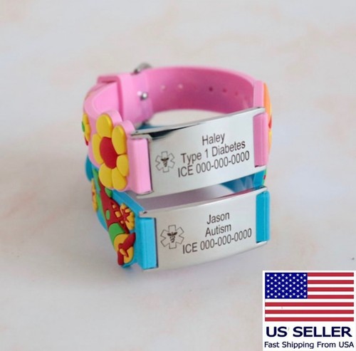 Kids emergency bracelet