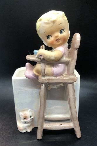 Vtg iridescent baby highchair - vtg,