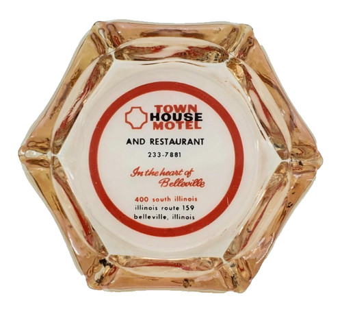Vintage ashtray town house - ashtray,