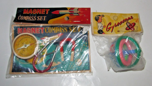 Vintage magnet compass - magnet, toy