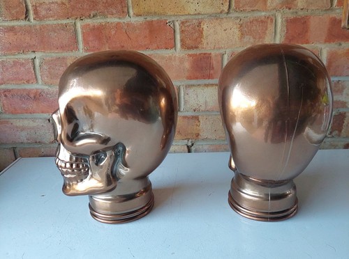 Vintage glass mannequin - mannequin, head