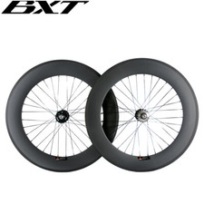 700C 88mm Full Carbon Wheelset Road Bike Clincher Track Bicycle Wheels