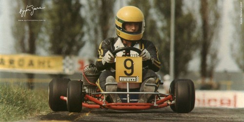 Ayrton senna dap kart - go,