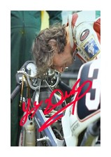 Joey Dunlop 5 A4 reproduction