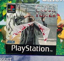 Genuine Clock Tower manual only  PlayStation 1 PS1 PAL