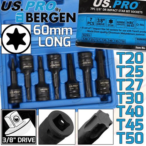 Pro impact torx bit sockets - us,