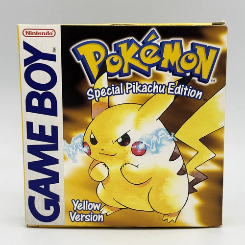 Pokemon yellow version - yellow, pikachu