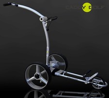 CADDY GOLF Concede ELECTRIC TROLLEY Silver TIMER MEMORY 350W MOTOR