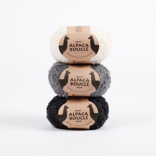New browns curly loopy yarn - curly,