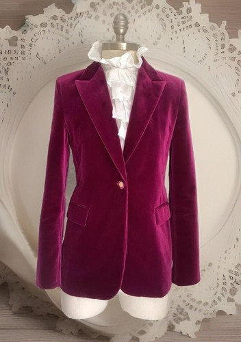 Zara velvet blazer - size, xs