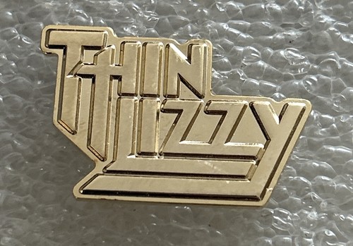 Iconic thin lizzy gold enamel - thin,