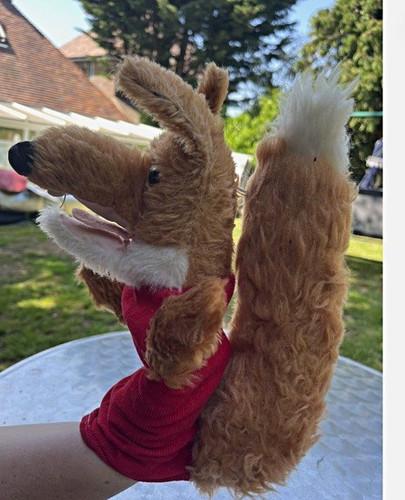Vintage basil brush - vintage, toy