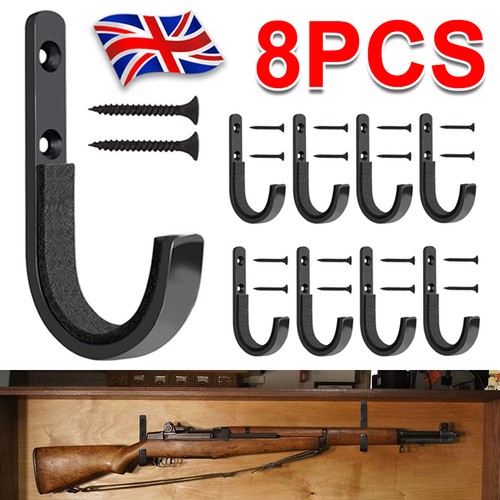 8pcs wall mount shotgun rifle - wall,