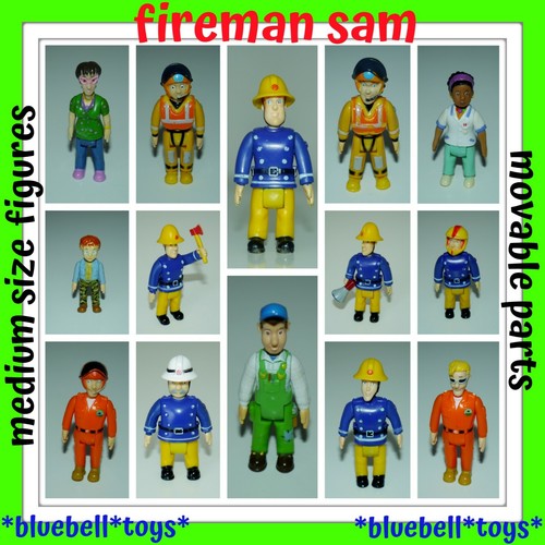 Fireman sam movable figures - movable,