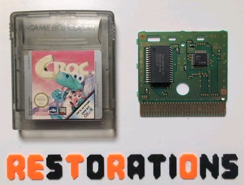 Croc nintendo gameboy color - color,