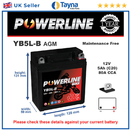 Yb5l agm powerline - agm,