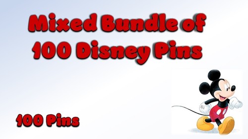 Mixed bundle of 100 disney - ###,
