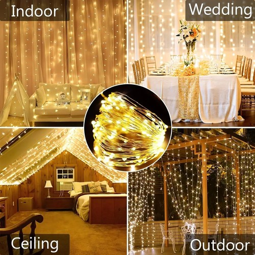 Solar led net mesh - net, curtain