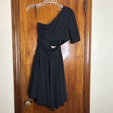 Ronny Kobo Mini Dress Black