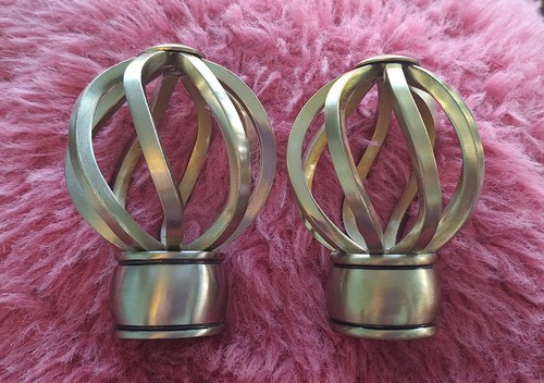 Antique solid brass curtain - brass,
