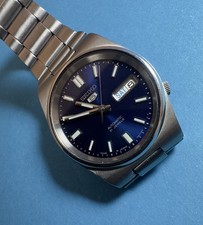 Vintage Seiko 5 Automatic Watch 21 Jewels Rare Dial Gents Japan Made Watches