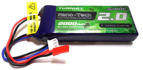 Turnigy nano 2000mah 4v - turnigy, 2s