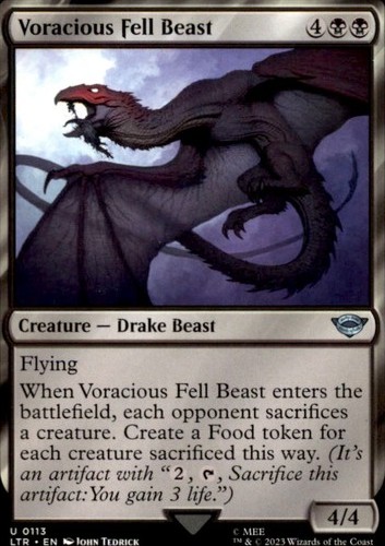 Voracious fell beast 113 - beast,