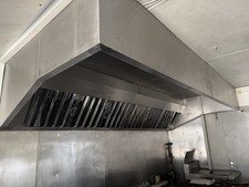 Commercial Kitchen Extraction Hood Canopy