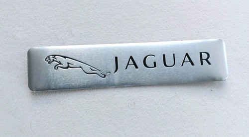 For jaguar badge emblem silver - jaguar,