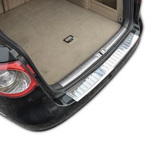 Rear Bumper Sill Protector For VW Passat B6 2005-2012 Estate Stainless Steel