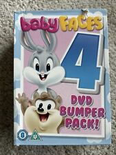 Looney Tunes Baby Face Quad 4 X DVD bumper pack