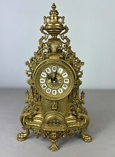 Antique-Style French Gilt Bronze Mantel Clock – Quartz Movement (Lot 3617)
