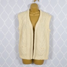 Hand Knitted Aran Style