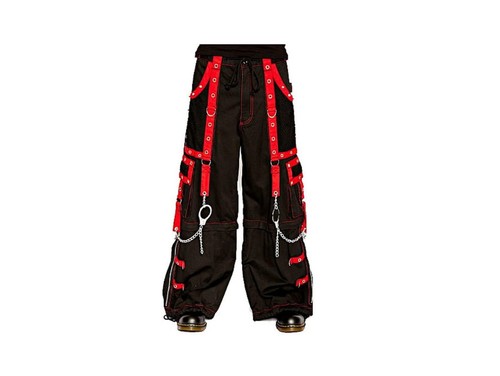 Men black red gothic - men’s,