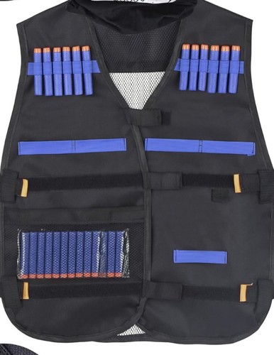 Kids vest for nerf - kids, bullets