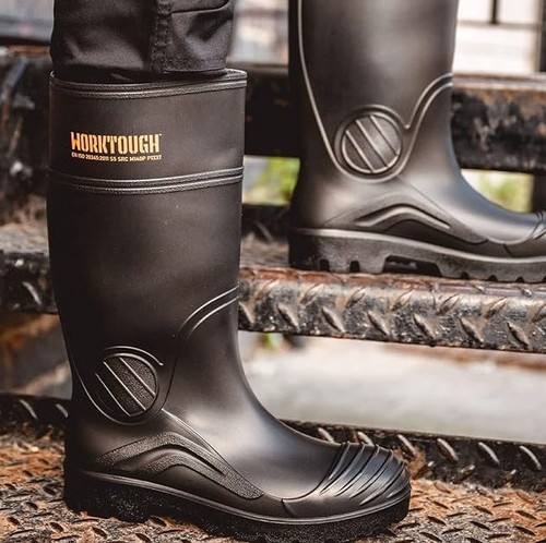 Mens steel toe safety rigger - steel,