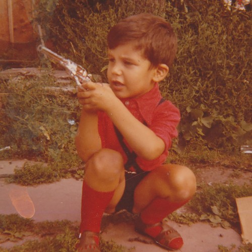 Young boy playing - young,
