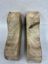 Pair Of Handmade Solid Oak