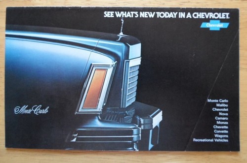Chevrolet orig 1978 - orig, mkt