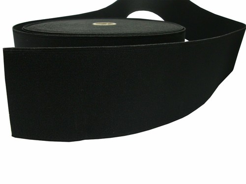 100mm wide flat - flat, black