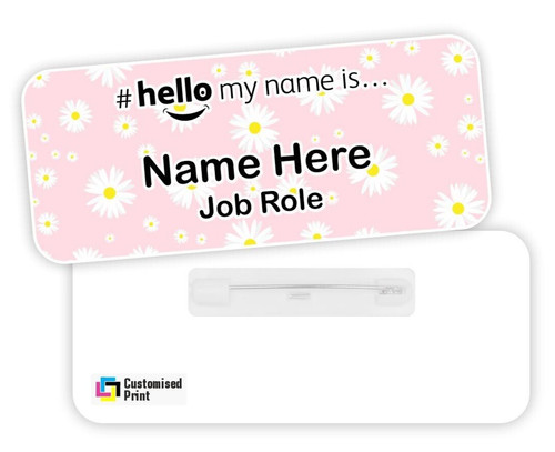 Hello name badge student - badge,