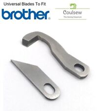 OVERLOCK CUTTING BLADE SET LOWER & UPPER FITS BROTHER 3034D 4234D M343D 2104D
