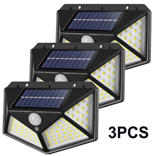 3pcs outdoor solar wall light - 3pcs,