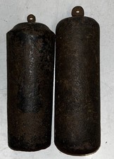 2 x Long Case Grandfather Cast