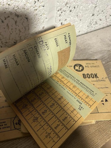 Ration books 4 - books, x