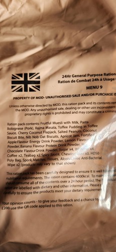 New meal british army - british, hour