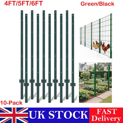 10pcs fence posts - posts, 5ft/6ft/7ft