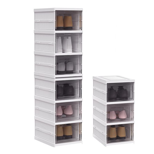 Slim foldable shoe storage - slim, box