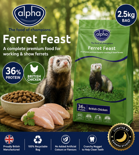 Alpha ferret feast - feast, food